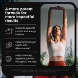 Toniiq GLP-1 Support, etiqueta detallada, identifica ingredientes clave para el bienestar diario.