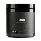 Toniiq NMNH cápsulas, vista frontal, para apoyo diario de energía y bienestar.