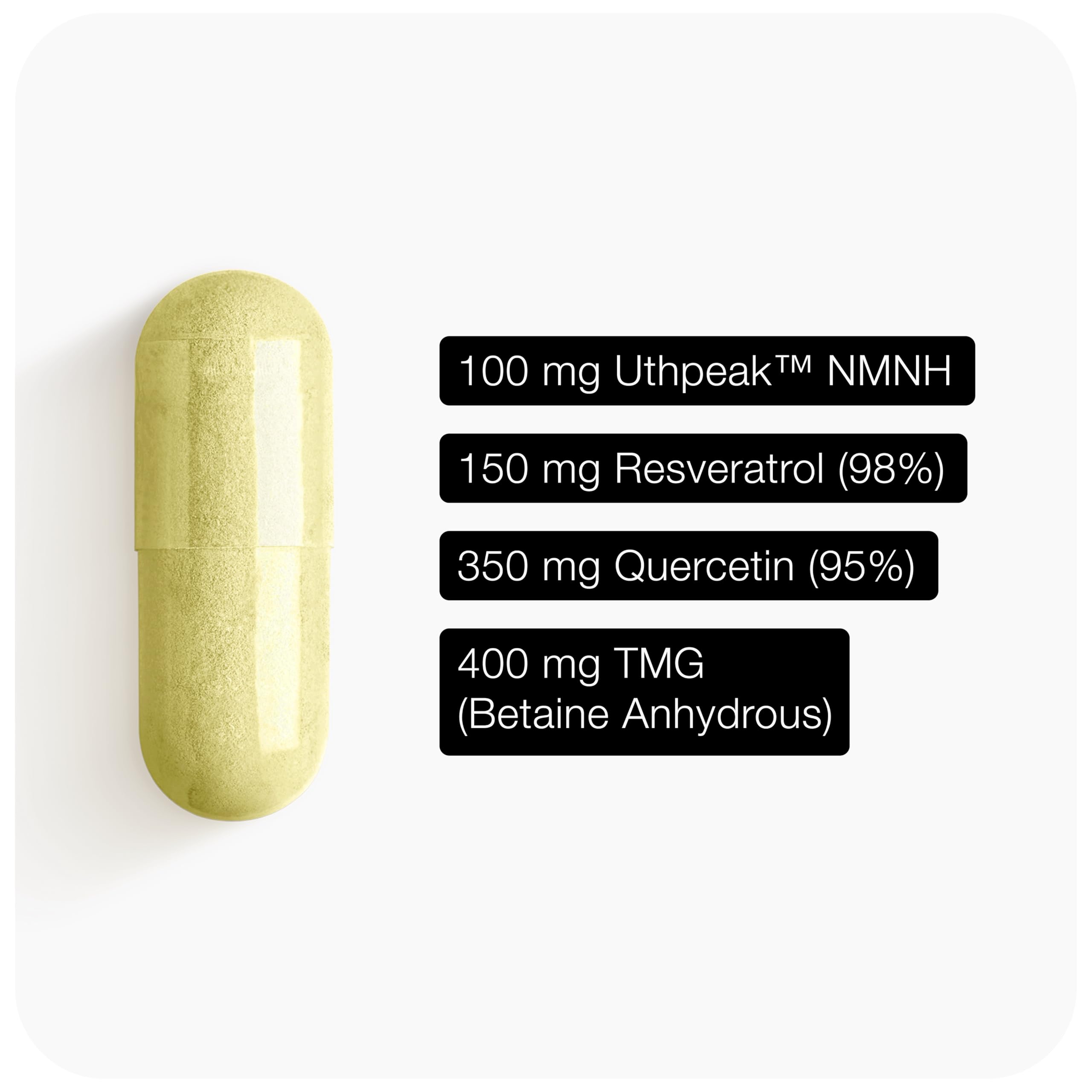 Toniiq NMNH: TMG incluido para equilibrio metabólico