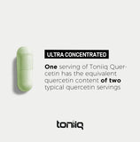 Toniiq Quercetina: pruebas de laboratorio que respaldan la calidad.