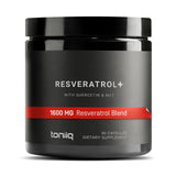Toniiq Resveratrol 1600 mg: botella para bienestar diario