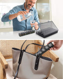 TookMag envase a prueba de polvo para protección de píldoras.