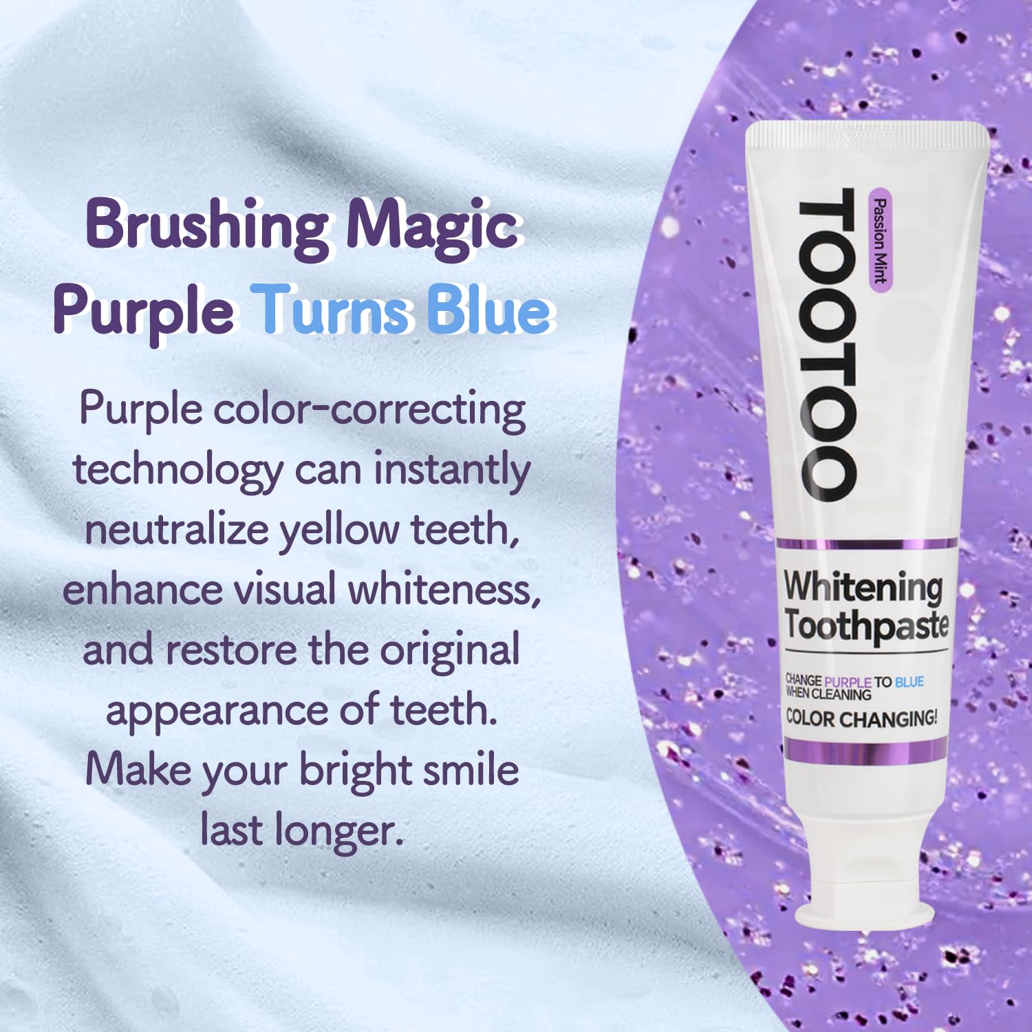 Tootoo Pasta Dental sensible: ingredientes como niacinamida para cuidado suave de encías.