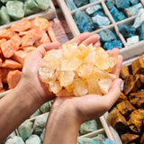 Top Plaza Citrino: piedra decorativa para rituales y ambientación cálida