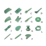 TOP SEWING Jade Acupuncture Pen con gua sha: drenaje linfático y cuidado diario