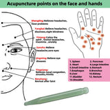 TOP SEWING Jade Acupuncture Pen uso corporal: masaje cuello y hombros