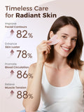 tophld gua-sha relajacion rostro rosa: alivia tensión y reduce hinchazón.