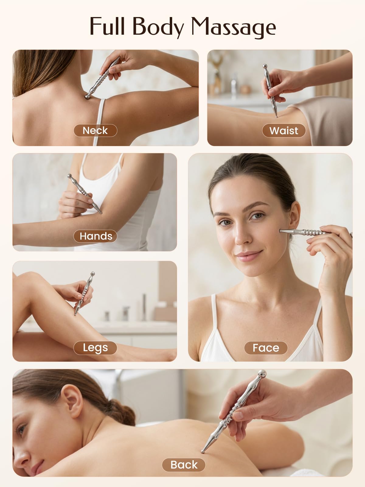 Tophld pluma de acupresión: ideal para uso en casa y en consultas profesionales