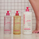 Topicrem Ultra-Hidratante Gel de Ducha, uso para rostro, cuerpo y cabello