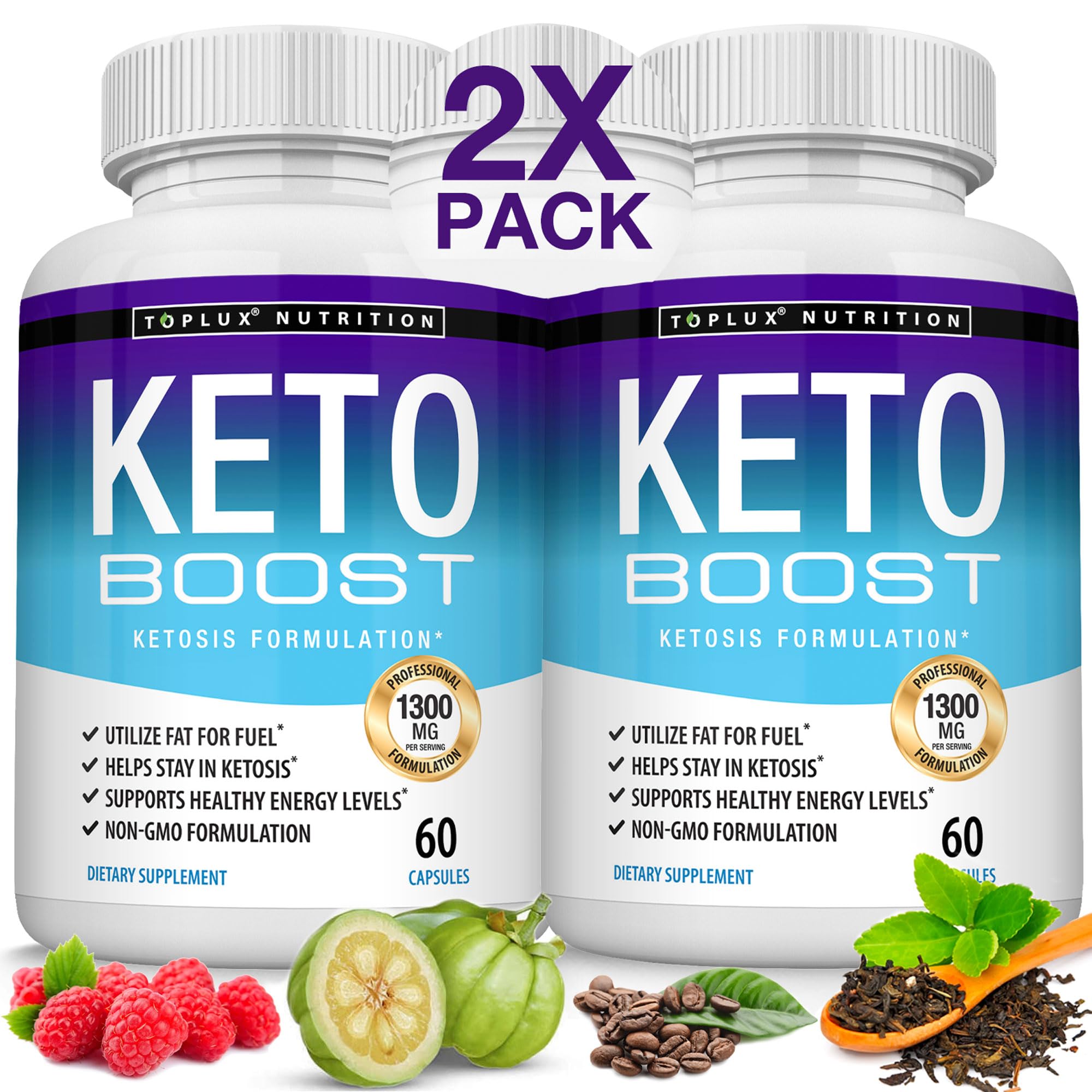 Toplux Keto Boost: botella-energía, impulso natural para tus días activos.
