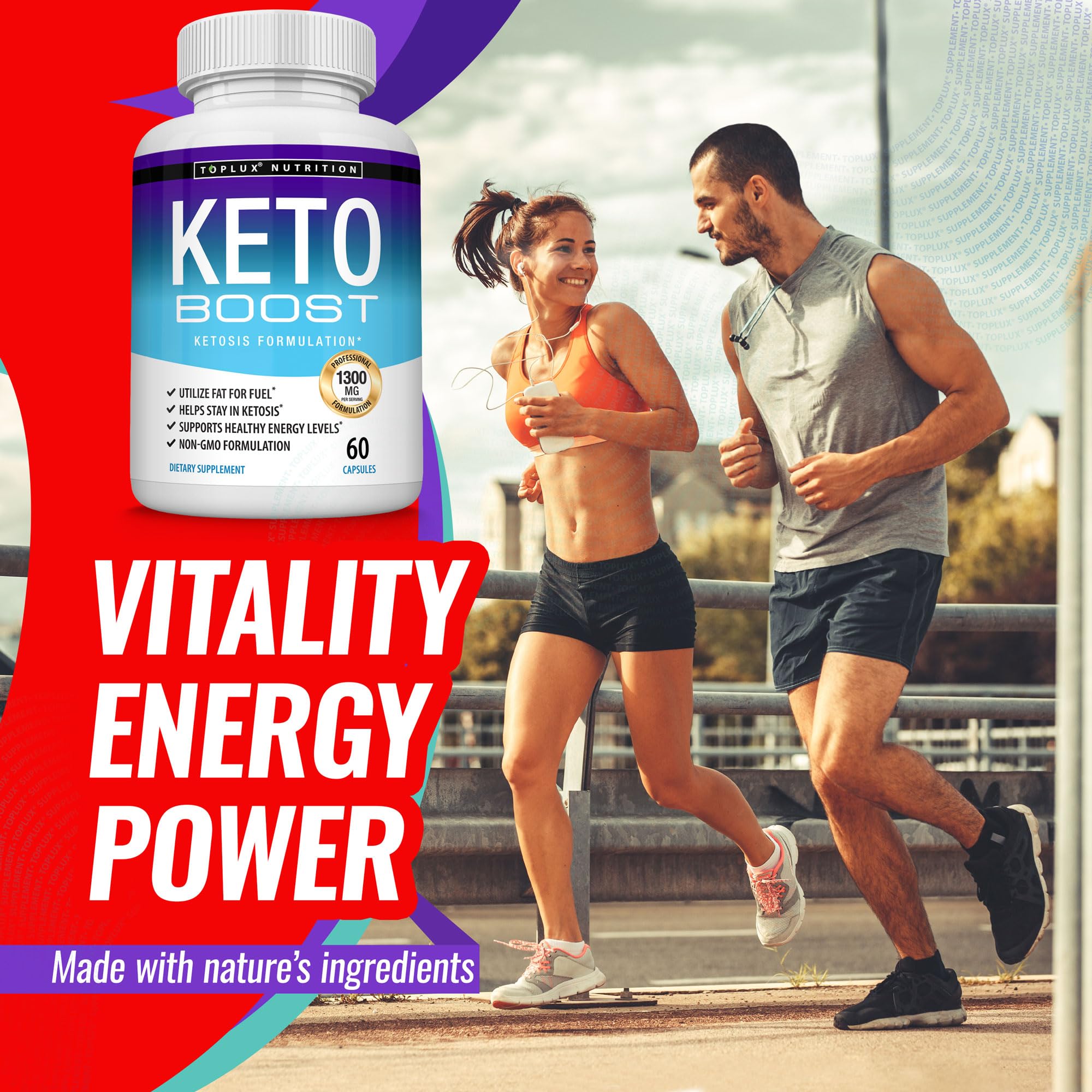 Toplux Keto Boost: empaque y presentación, cómodo para guardarlo en casa.