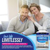 Toplux Magnesium Complex cápsulas multi-formas para absorción óptima.
