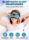 TOPOINT máscara dormir auriculares Bluetooth ajuste cómodo para viajes
