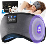 TOPOINT mascarilla dormir con altavoces frontal para sueño profundo