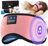 TOPOINT mascarilla de sueño con bloqueo de luz para dormir plácidamente