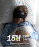 TOPOINT Sleep Mask ofrece sonido estéreo claro para relajación y música.