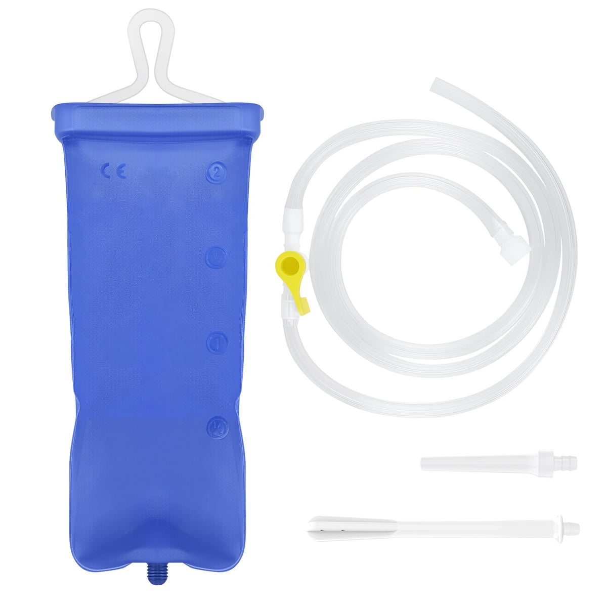 TopQuaFocus enema 2L bolsa para uso cómodo en casa