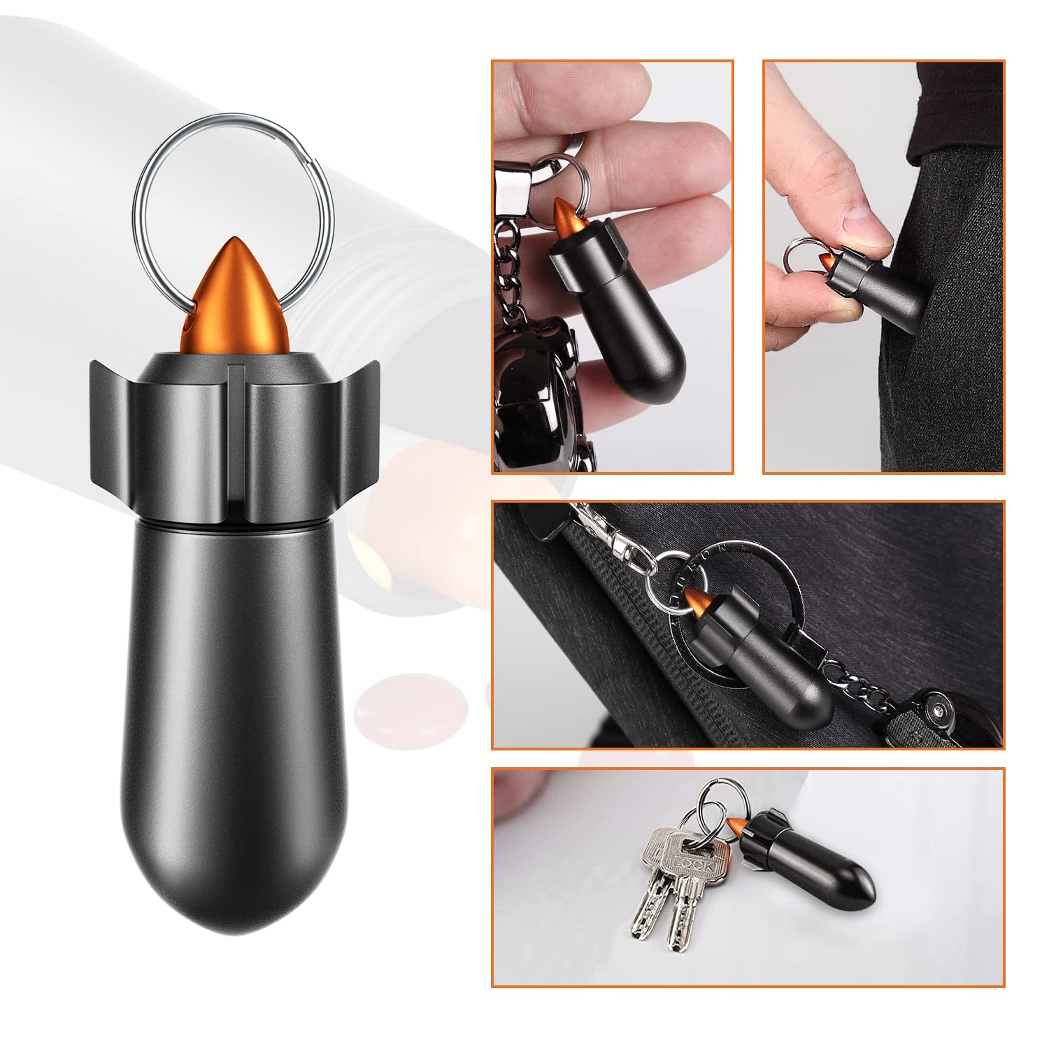Tops Home llavero integrado, accesorio práctico para llevar.