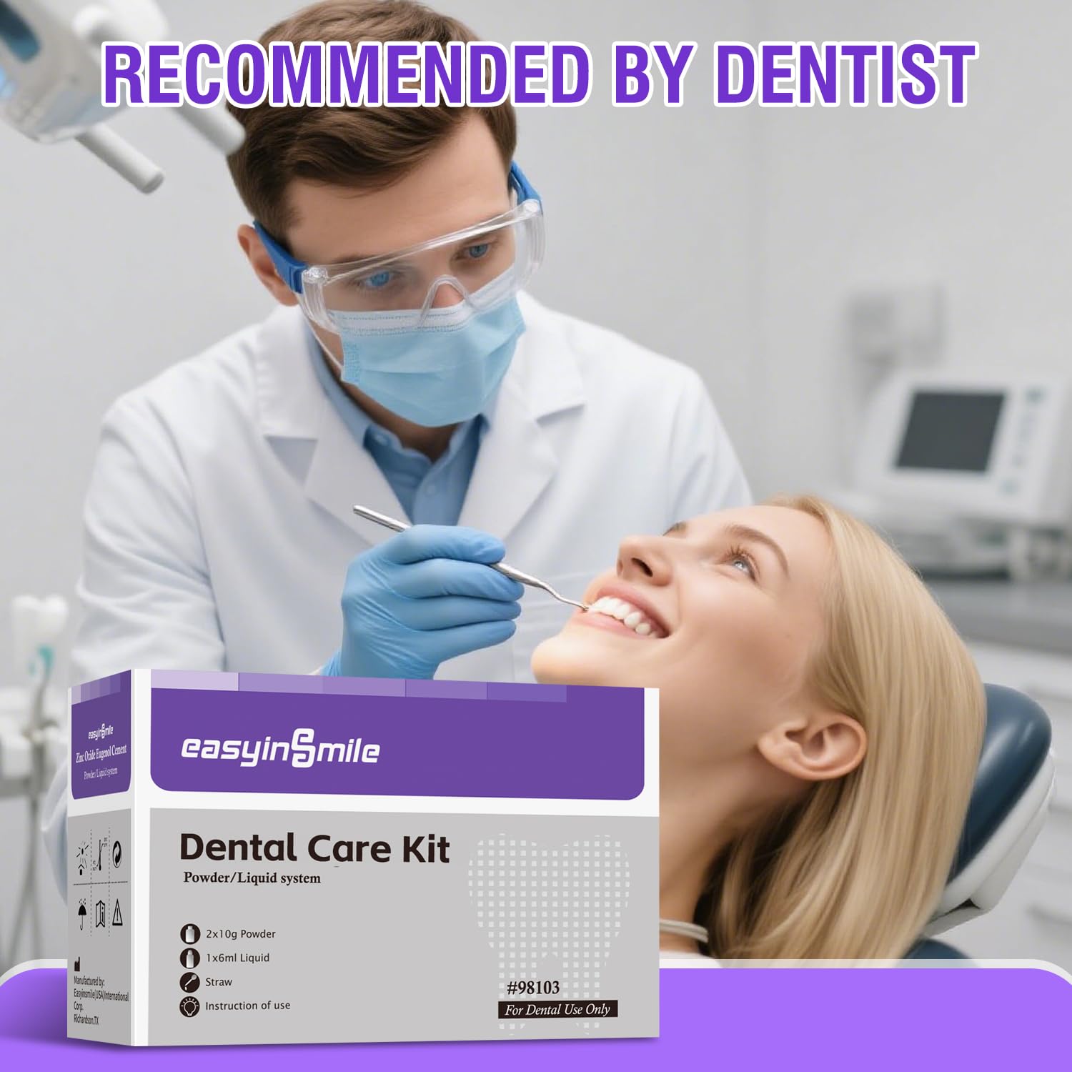 TOPYGOEE dientes reparados con aspecto natural, sonrisa más confiada.