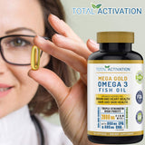 Total Activation Omega3 envase: recubrimiento entérico para absorción suave
