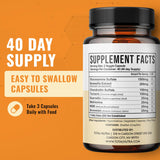 Etiqueta de Total Nutra muestra glucosamina, condroitina y msm.