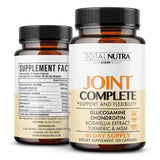 Total Nutra glucosamina-condroitina-msm curcuma: cápsulas para movilidad articular.
