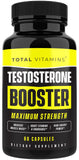 TOTAL VITAMINS Impulsor de Testosterona: en el gimnasio durante el entrenamiento