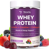 Totaria 3 en 1 gominolas proteicas frambuesa para apoyo muscular diario