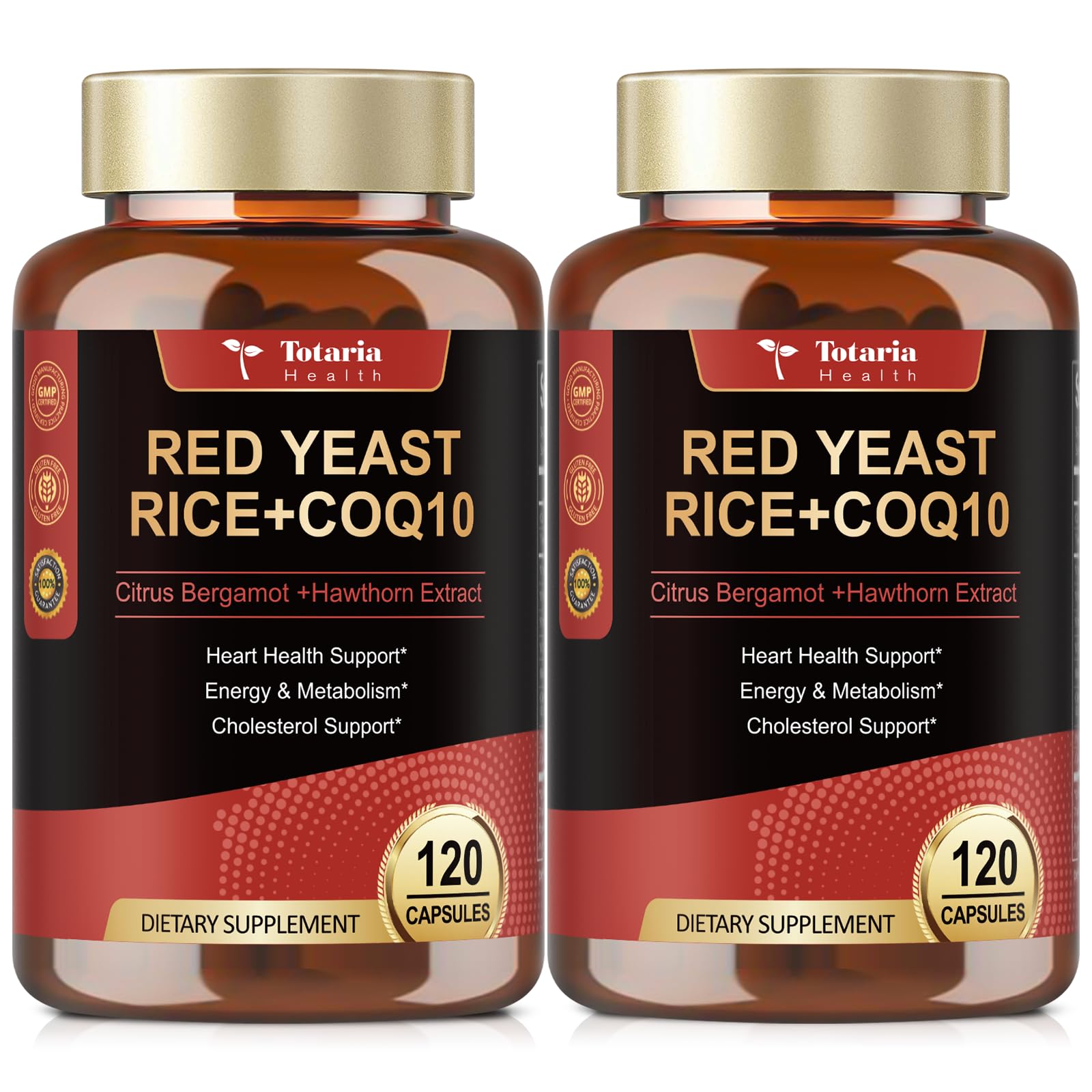 Totaria arroz de levadura roja cápsulas para uso diario