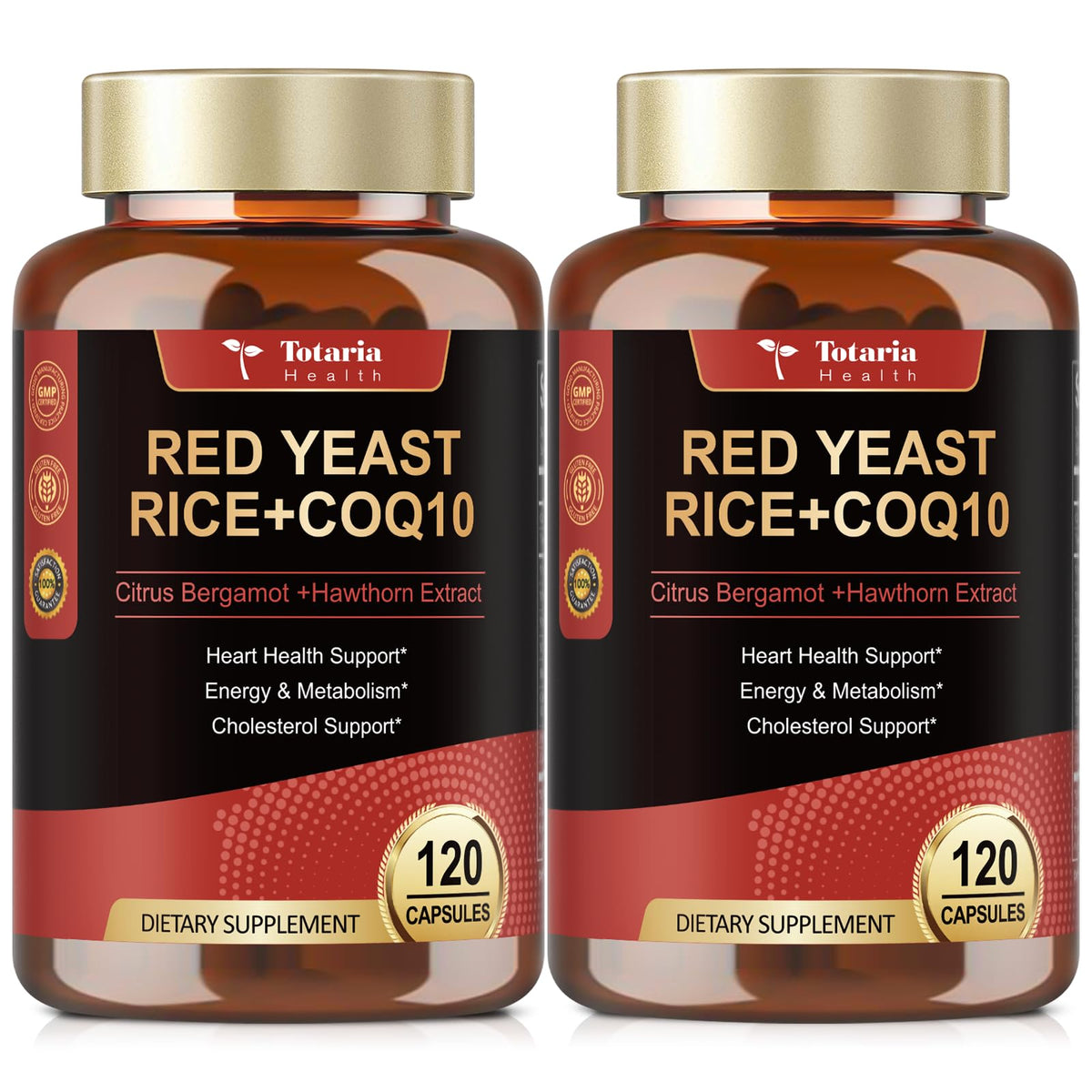 Totaria arroz de levadura roja cápsulas para uso diario