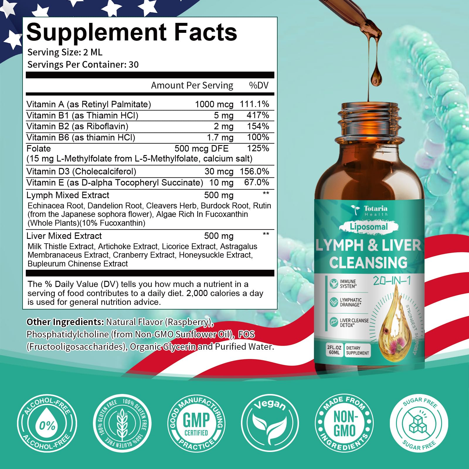 Totaria calidad certificada, veganas, sin alergenos, capsulas