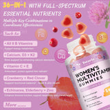 Totaria multivitaminas para mujeres 14+, apoyo para piel y cabello