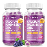 Totaria gominolas calcio 1200mg con d3 zinc para soporte diario de huesos.