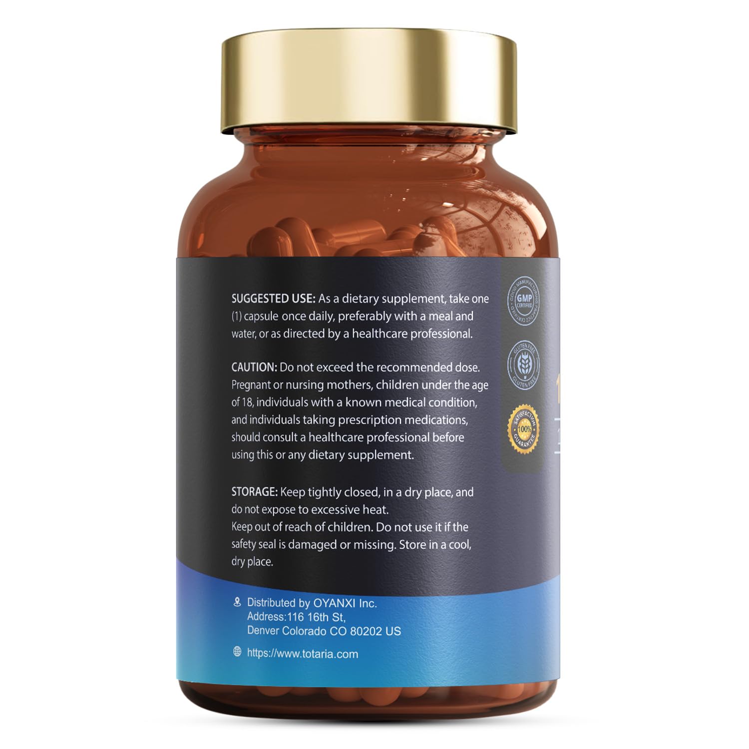 Totaria Magnesio Complex: persona relajada, posible apoyo nervioso y muscular.