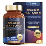 Totaria Magnesium Complex: botella-vertido, uso diario conveniente para apoyo general
