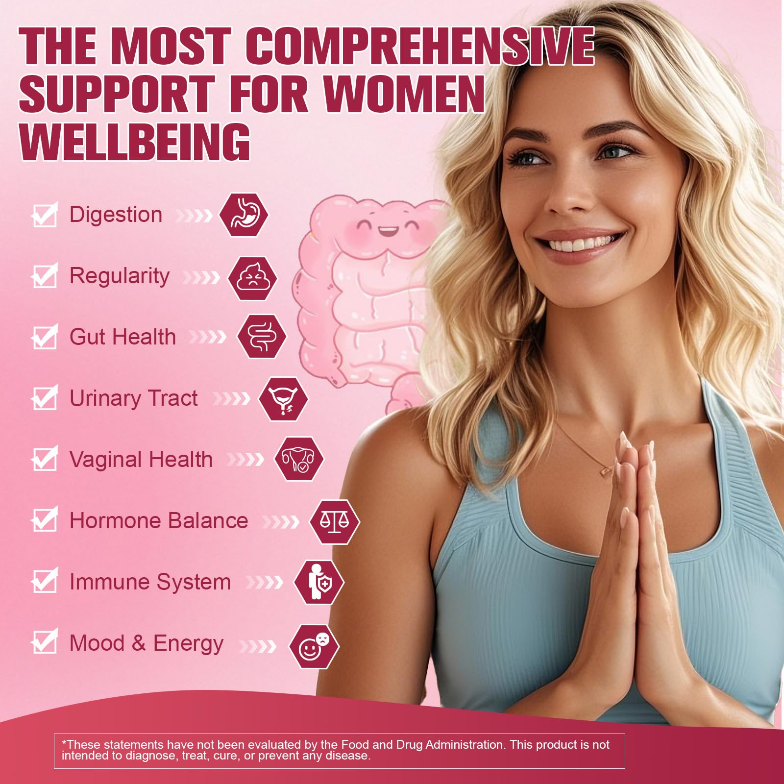 Totaria Probiotics: cápsulas vegetarianas para salud íntima y urinaria