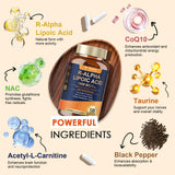 Totaria R-ALA etiqueta frontal con lista de ingredientes clave