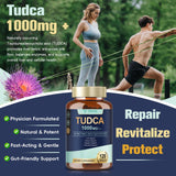 Totaria TUDCA mezcla 15-en-1 para apoyo metabólico.