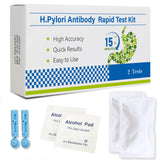 Touyeet prueba H. pylori dos piezas, opción conveniente para monitoreo de salud en casa.