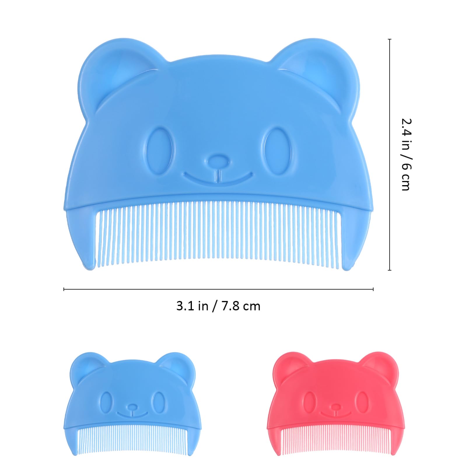 Toyvian peine costra cuna, diseño fino para retirar suavemente la costra de cuna.