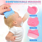 Toyvian peine dientes finos, diseño delicado para peinar sin tirones.