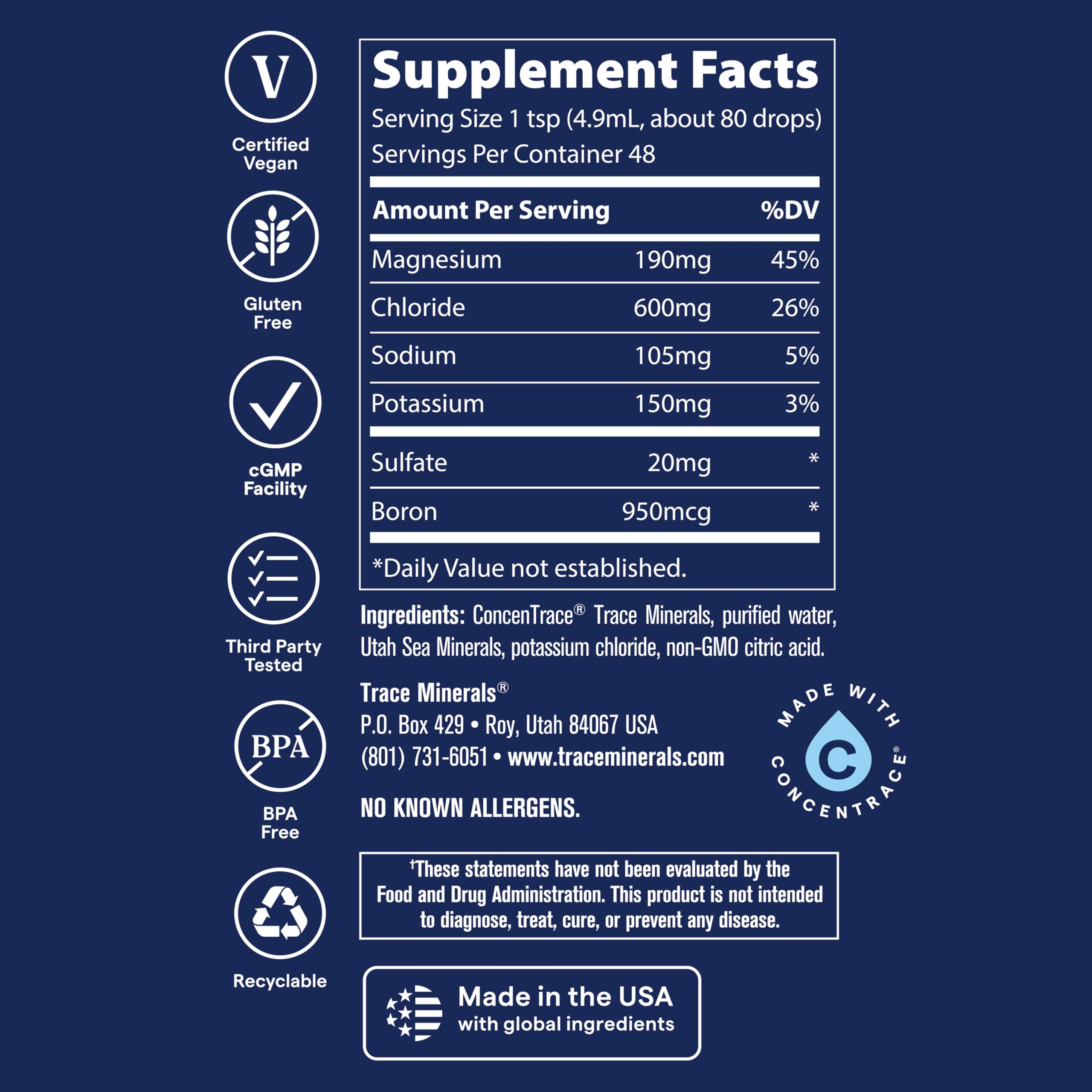 Trace Minerals 40,000 Volts durante ejercicio favorece la hidratación continua.