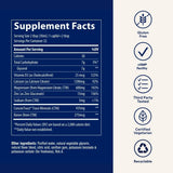 Trace Minerals Cal/Mag/Zinc, vaso de líquido facilita consumo diario