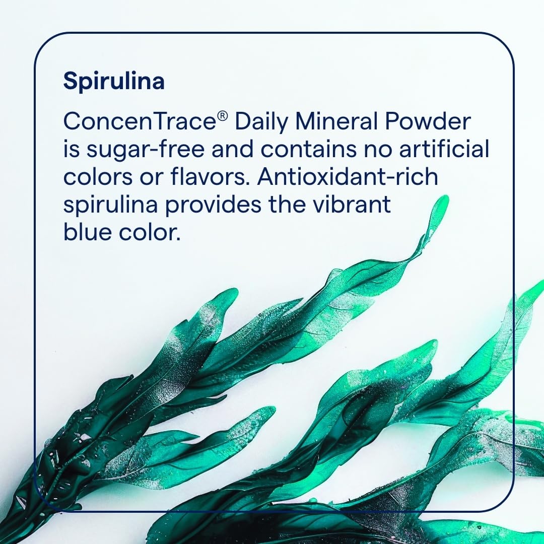 Trace Minerals ConcenTrace cuchara dosificadora, medición precisa para dosis diarias