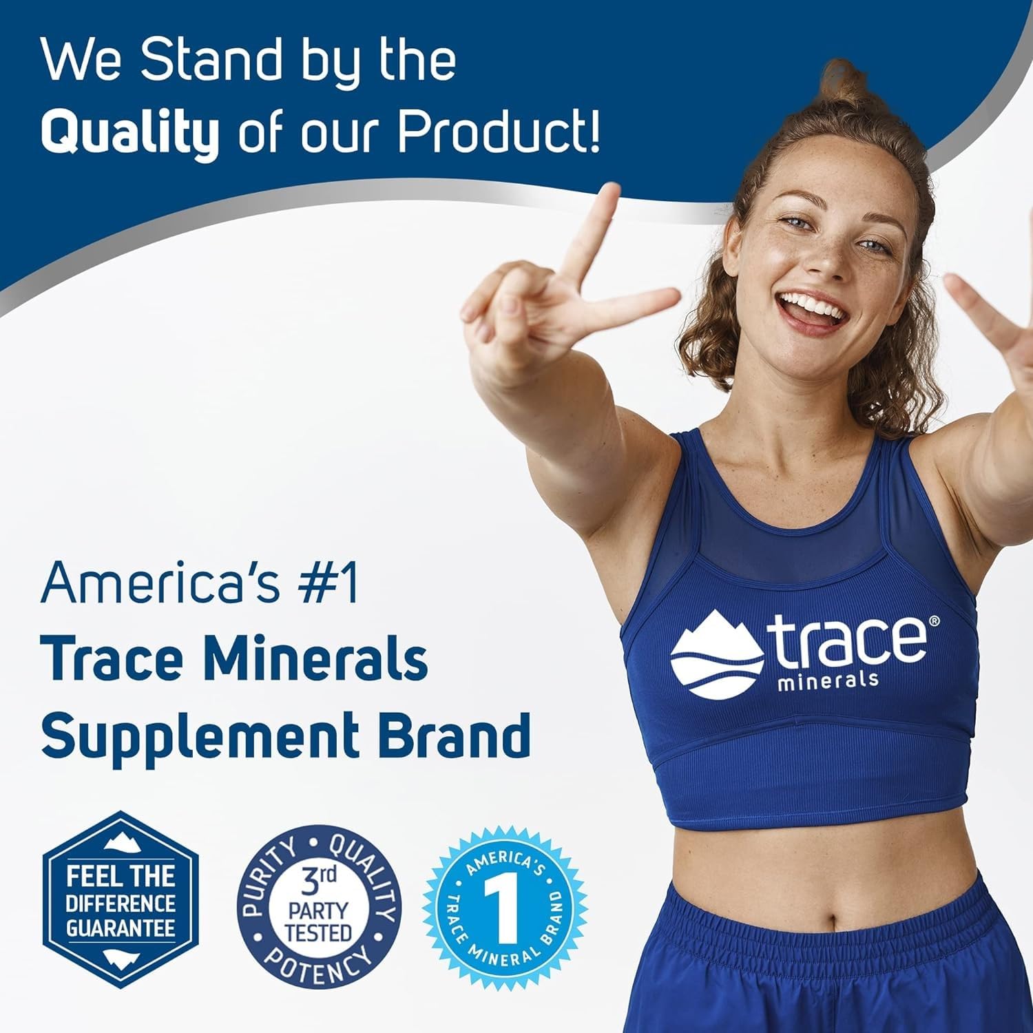 Trace Minerals ConcenTrace minerales iónicos para higiene bucal diaria