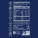 Trace Minerals ConcenTrace proveniente de fuente estadounidense y sostenible.
