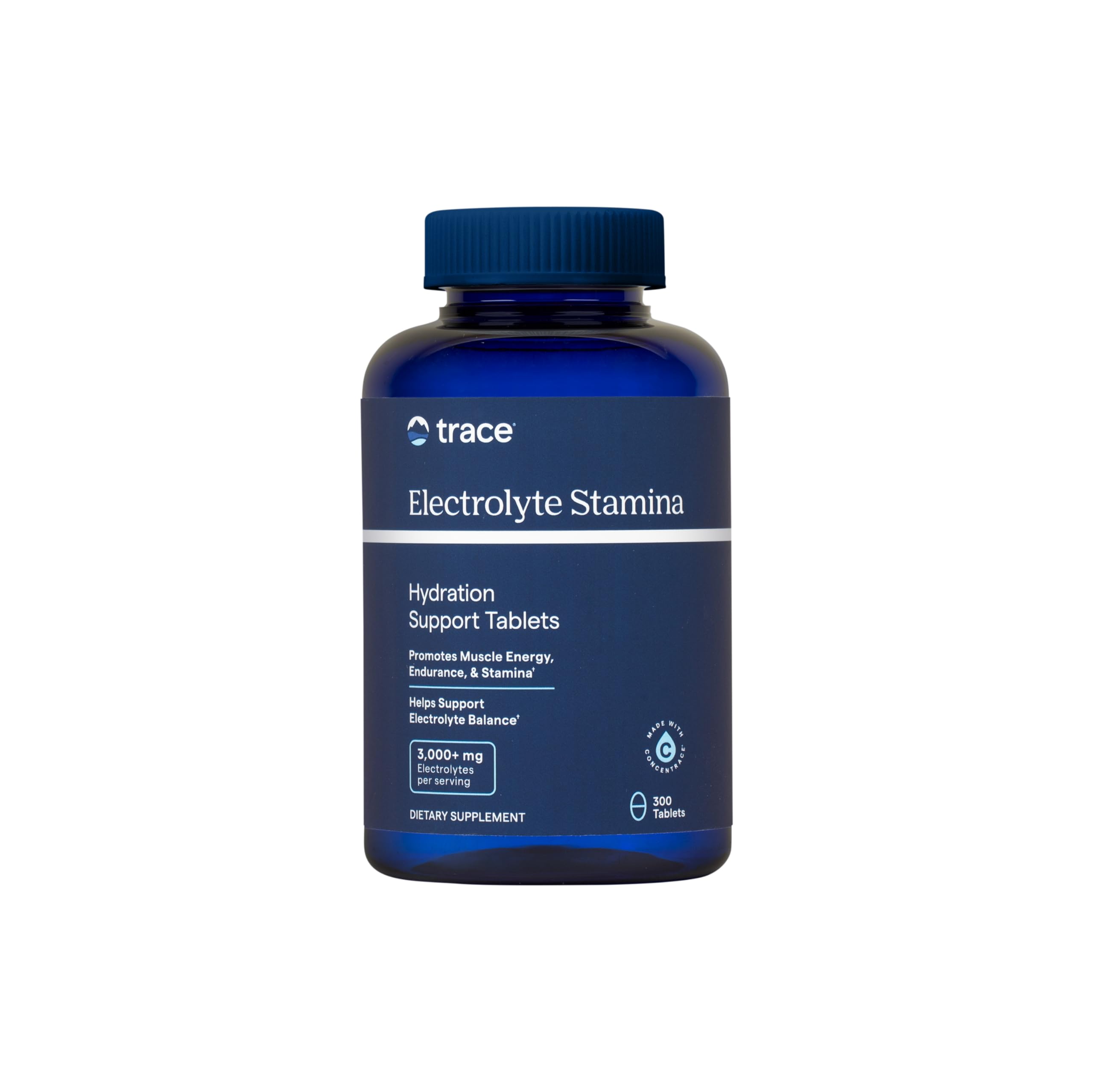 Trace Minerals Electrolyte Stamina: imagen de la botella para apoyo a la hidratación diaria