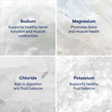 Trace Minerals Endure: mezcla en agua para hidratación suave y efectiva.