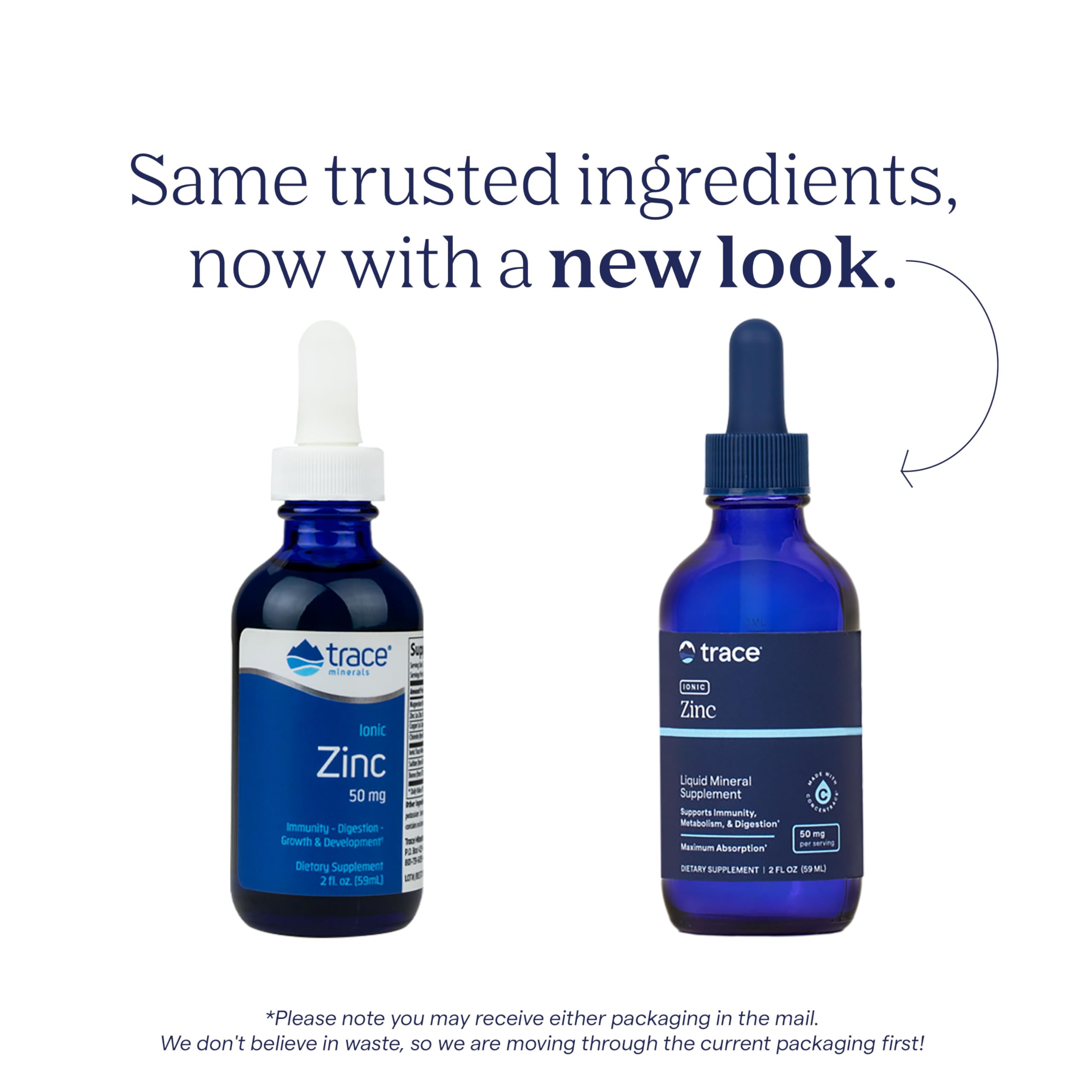 Trace Minerals Ionic Zinc, cuentagotas: dosificación precisa para equilibrio mineral.