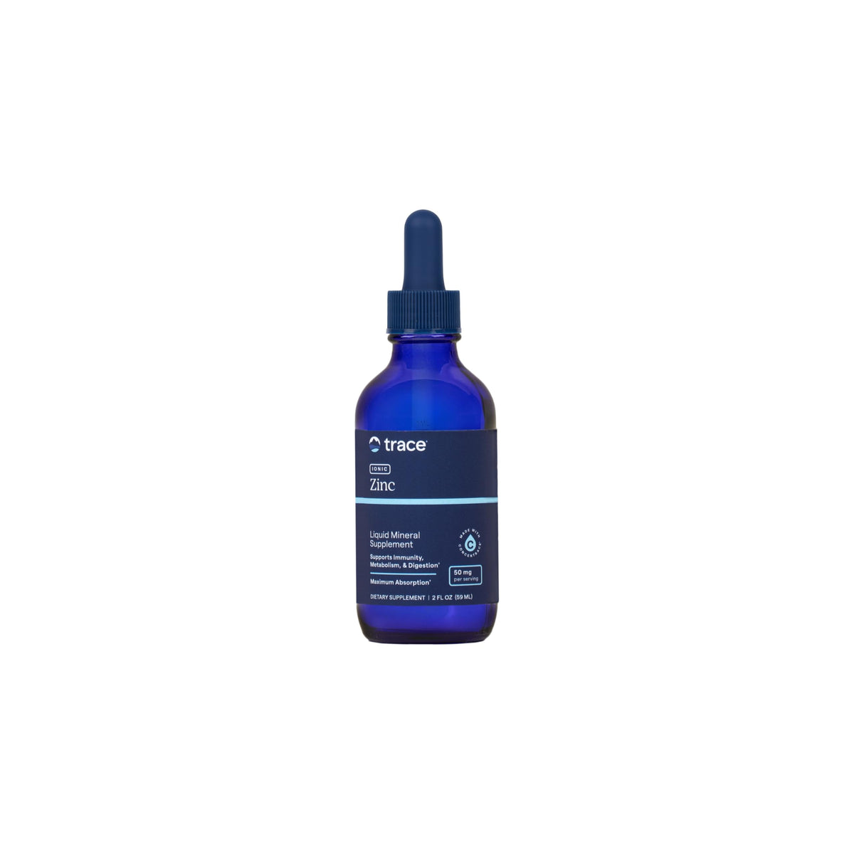 Trace Minerals Ionic Zinc, gotas: apoyo potencial al sistema inmunitario y a la digestión.